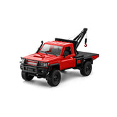 1/12 Scale RC Crawler Car 2.4G Full-proportional 4WD with Functional Crane, Liftable Hook & 2-Speed